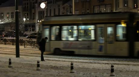 Tram 94 sous la neige (bis)